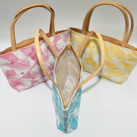 LOT OF 3 NEW Wholesale Pastel Stained Glass Purses - Small Purses Mini Handbags - Picture 5 of 5